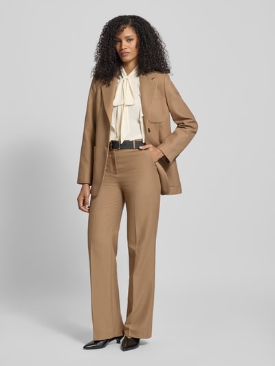 Lauren Ralph Lauren Regular Fit Schluppenbluse mit Volants Modell 'CHALON' Ecru 1