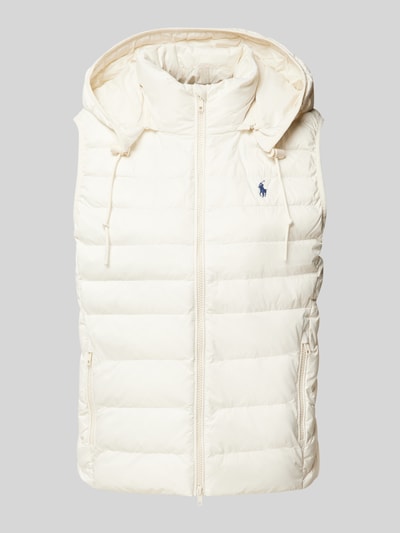 Polo Ralph Lauren Bodywarmer met labelstitching Ecru - 2