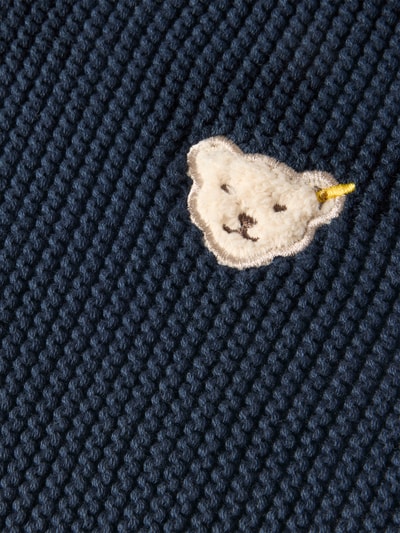 Steiff Loop-Schal mit Motiv-Stitching Marine 2