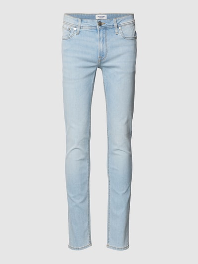 Jack & Jones Skinny fit jeans in 5-pocketmodel, model 'LIAM' Jeansblauw - 2