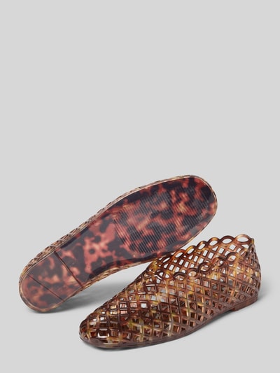Steve Madden Ballerinas mit glatter Sohle Modell 'Grove2.0' Cognac 4