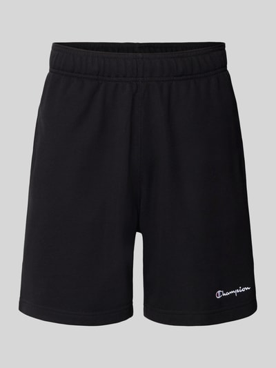 CHAMPION Relaxed Fit Shorts mit Label-Stitching Modell 'ICONS' Black 2