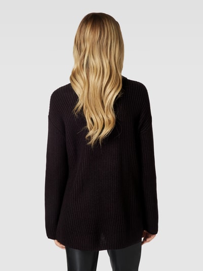 Vero Moda Strickpullover mit Rollkragen Modell 'SAYLA' Black 5