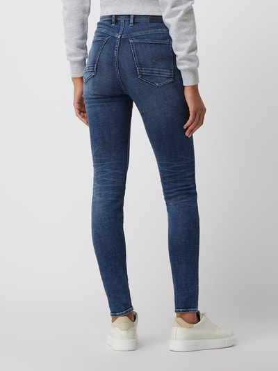 G-Star Raw Skinny fit ultra high jeans met stretch, model 'Kafey'  Jeansblauw - 5