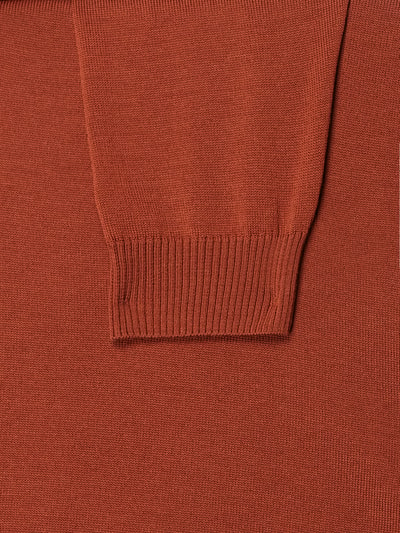 MAERZ Muenchen Pullover aus Merinowolle Kupfer 3