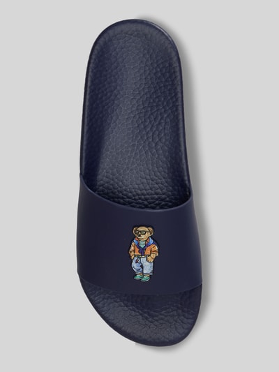 Polo Ralph Lauren Badeschuhe mit Polo Bear Print Marine 4