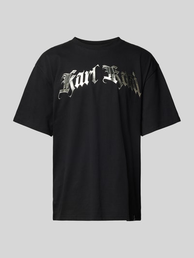 KARL KANI T-Shirt mit Label-Print Black 2