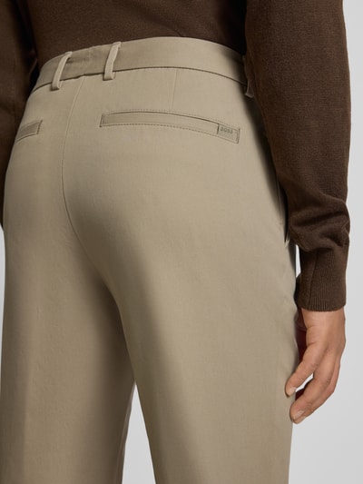 BOSS Slim Fit Anzughose aus Baumwoll-Mix Modell 'KAITON' Beige 3