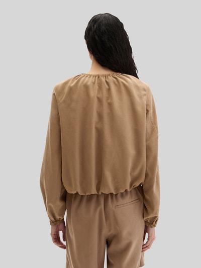 Marc O'Polo Loose Fit Jacke aus Lyocell-Leinen-Mix Hazel 5