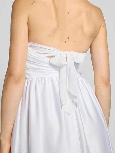 Mascara Brautkleid mit Raffungen Weiss 6