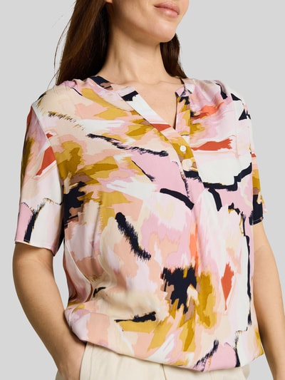 Tom Tailor Regular Fit Bluse aus reiner Viskose  Rosa 3