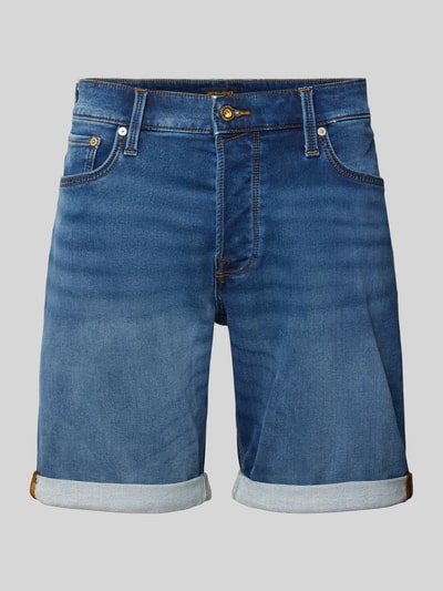 Jack & Jones Regular Fit Jeansshorts im 5-Pocket-Design Modell 'RICK' Jeansblau 1