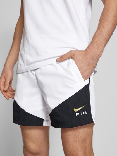 Nike Sweatshorts mit Label-Print Offwhite 3