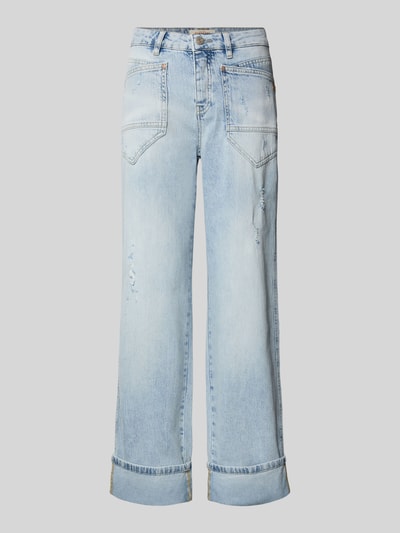 Gang Loose Fit Jeans im Used-Look Modell 'Roberta' Hellblau 2