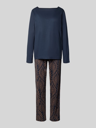 SCHIESSER Pyjama van puur katoen Donkerblauw - 1