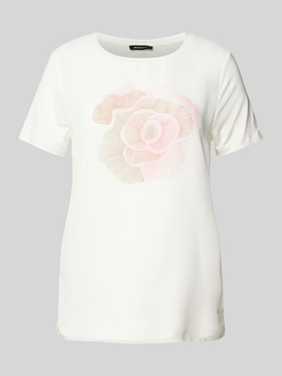 More & More Dubbellaags shirt met bloemenprint Offwhite - 2
