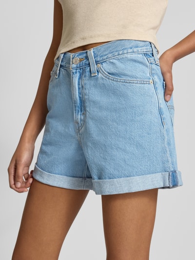 Levi's® 300 Mom Fit Jeans mit Eingrifftaschen Hellblau 3