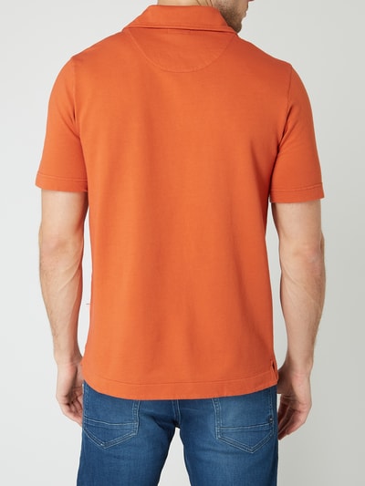 DOPPI AA Poloshirt van jersey, model 'Aadeo' Oranje - 5