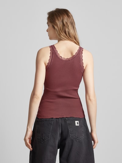 Only Tanktop in Ripp-Optik Mauve 5