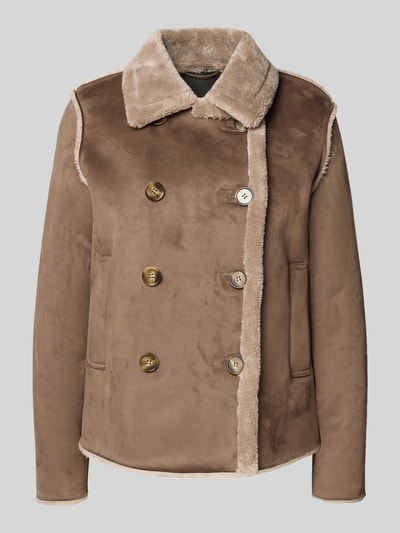 Fuchs Schmitt Jacke mit Umlegekragen Taupe 2