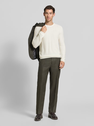CINQUE Gebreide pullover van viscosemix model 'Goa' Wit - 1
