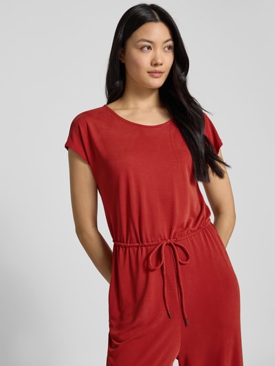 Christian Berg Woman Kombinezon z tunelem w pasie Ciemnoczerwony 3