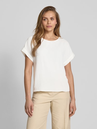 Vila Blouseshirt met ronde hals, model 'JOSA' Wit - 4