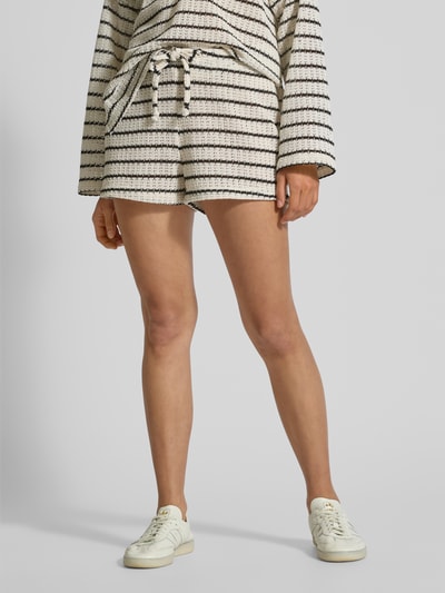 Gina Tricot Regular Fit Shorts mit Tunnelzug Ecru 4