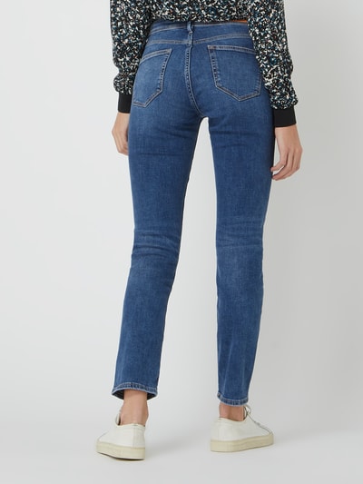 s.Oliver RED LABEL Slim fit jeans met stretch, model 'Betsy' Blauw - 5