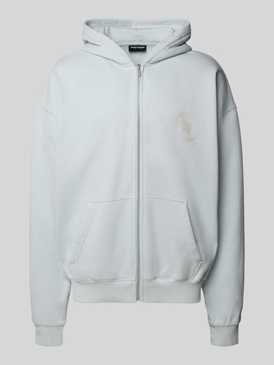 Pegador Bluza rozpinana o kroju oversized z kapturem model ‘Nuevo’ Jasnoniebieski 2