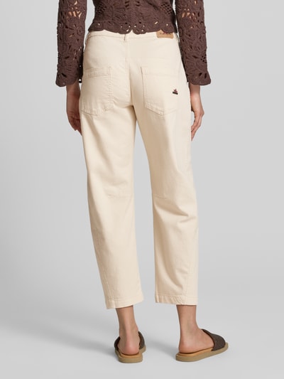 Buena Vista Barrel Fit Jeans mit Bindegürtel Ecru 5