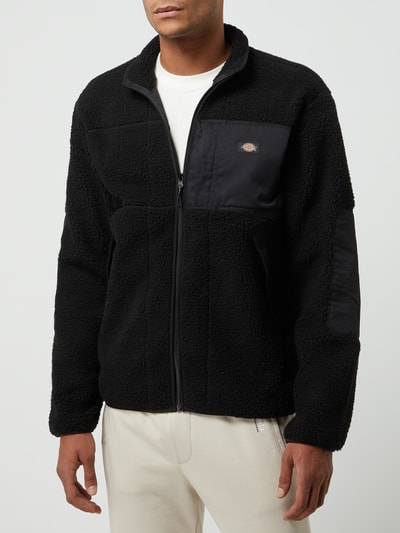 Dickies Jack van teddybont, model 'Red Chute Sherpa' Zwart - 4