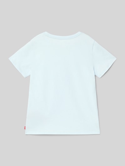 Levi’s® Kids Regular Fit T-Shirt mit Label-Stitching Modell 'BATWING' Bleu 3