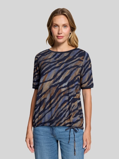 Betty Barclay Loose fit t-shirt van viscosemix Hemelsblauw - 4