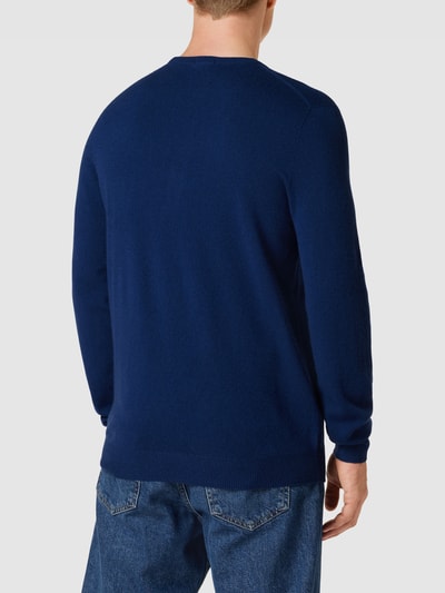 Christian Berg Men Strickpullover aus Merino-Kaschmir-Mix Jeans meliert 5