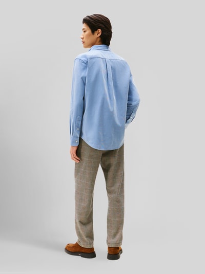 Tommy Hilfiger Regular Fit Freizeithemd aus reiner Baumwolle Hellblau 5