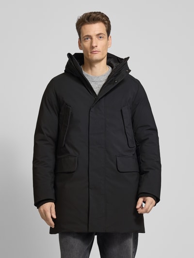 SAVE THE DUCK Jacke mit Kapuze Modell 'WILSON' Black 4