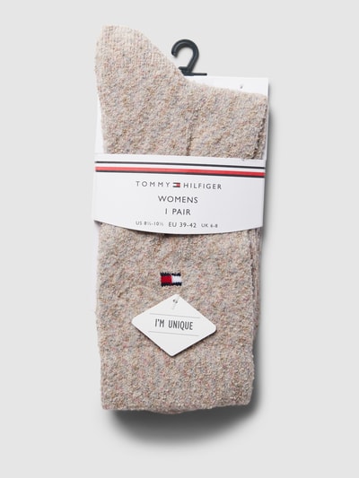 Tommy Hilfiger Sokken met labelstitching Roze - 3