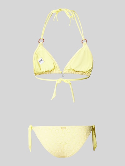 Banana Moon Bikini z fakturowanym wzorem model ‘YERODASIA SUNLACE’ Żółty 3
