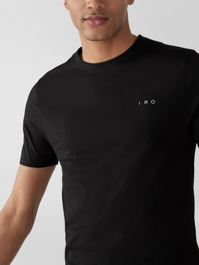 Iro T-Shirt mit Label-Prints Black 6