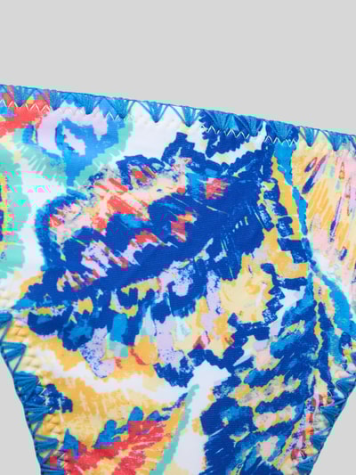 Shiwi Bikini-Slip mit Schnürung Modell 'Romy' Blau 2