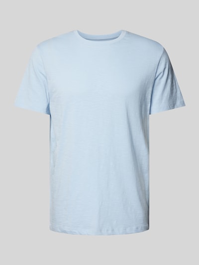 SELECTED HOMME T-Shirt mit Rundhalsausschnitt Modell 'ASPEN SLUB' Hellblau 2