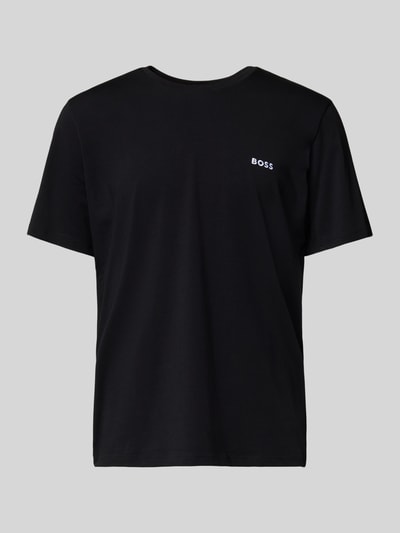 BOSS T-Shirt mit Logo-Detail Modell 'MIX&MATCH' Black 2