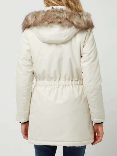 Only Parka met wattering, model 'Iris' Offwhite - 5