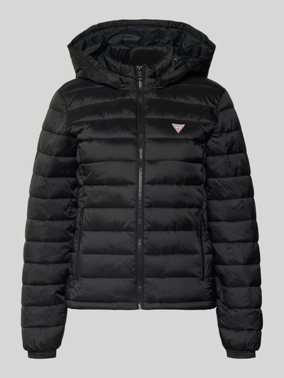 Guess Jeans Steppjacke mit Kapuze Black 1