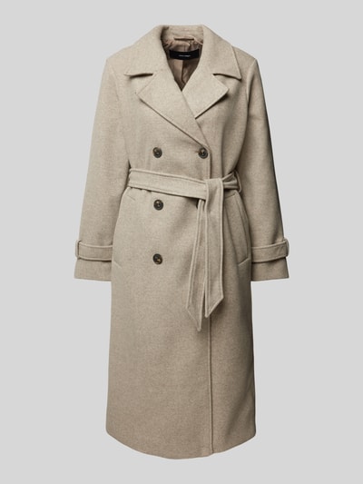 Vero Moda Trenchcoat Reverskragen Modell 'FORTUNEVEGA' Taupe 2