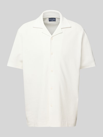 Christian Berg Men Regular Fit Freizeithemd mit Reverskragen Offwhite 2