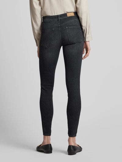 Vero Moda Skinny fit jeans in 5-pocketmodel, model 'LUX' Zwart - 5