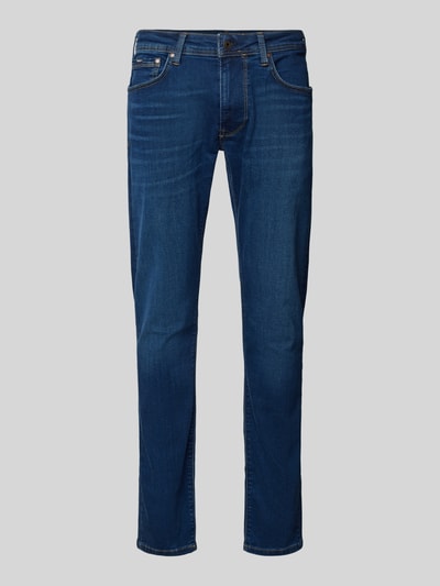 Pepe Jeans Tapered Fit Jeans im 5-Pocket-Design Modell 'STANLEY' Jeansblau 1