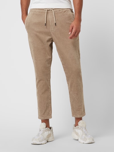 Only & Sons Tapered Fit Jogpants aus Cord Modell 'Linus' Beige 4